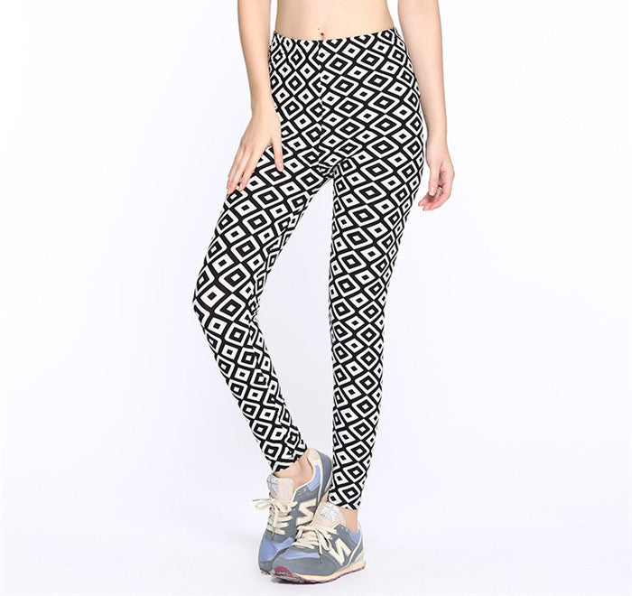 Online discount shop Australia - Lip Dot Cartoon Leggings Women With Print leggings soft hot thickness spandex /Cotton Pants Legging stretch female leggins