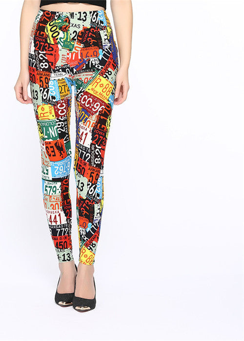 Online discount shop Australia - Lip Dot Cartoon Leggings Women With Print leggings soft hot thickness spandex /Cotton Pants Legging stretch female leggins