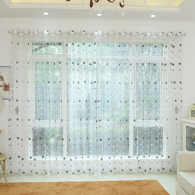 bird nest modern window sheer curtain for kitchen living room the bedroom finished blinds tulle for windows fabric