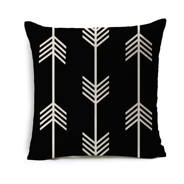 Online discount shop Australia - Deer Animal Cushion Geometric Cotton Linen Pillow Cotton Linen