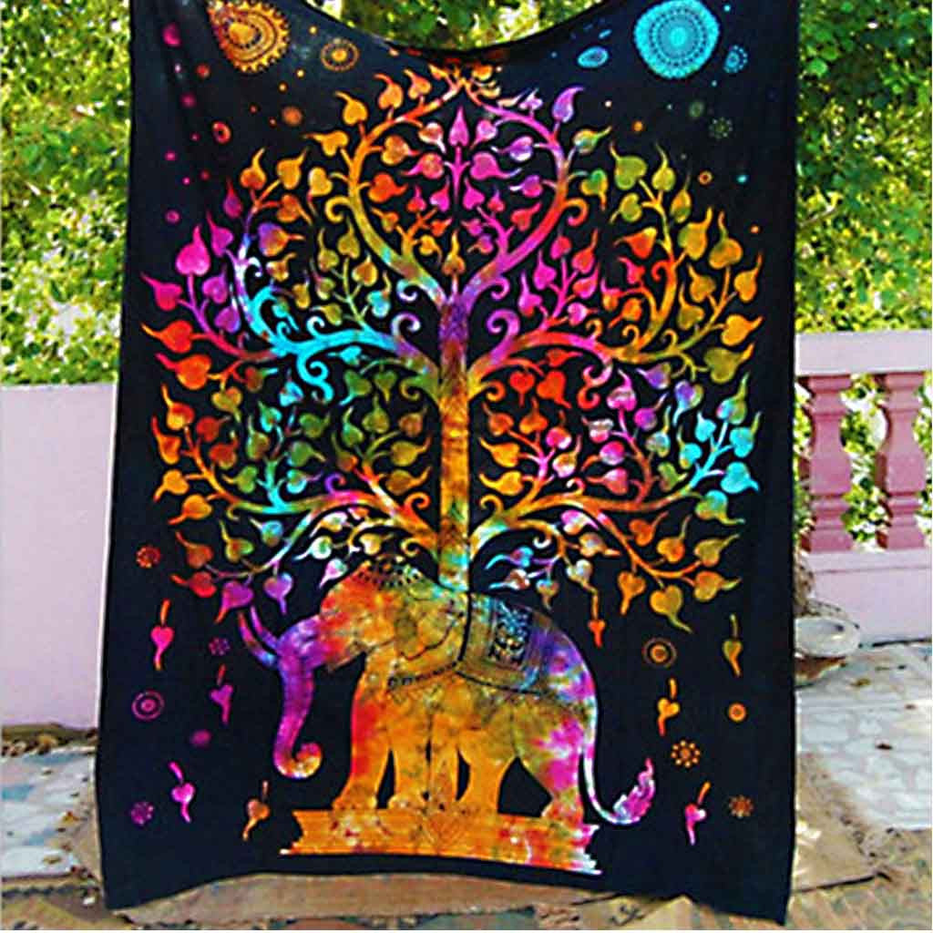 Online discount shop Australia - Indian Mandala Tapestry Hippie Wall Hanging Tapestries Boho Bedspread Beach Towel Yoga Mat Blanket Table Cloth 210*150/150*130c