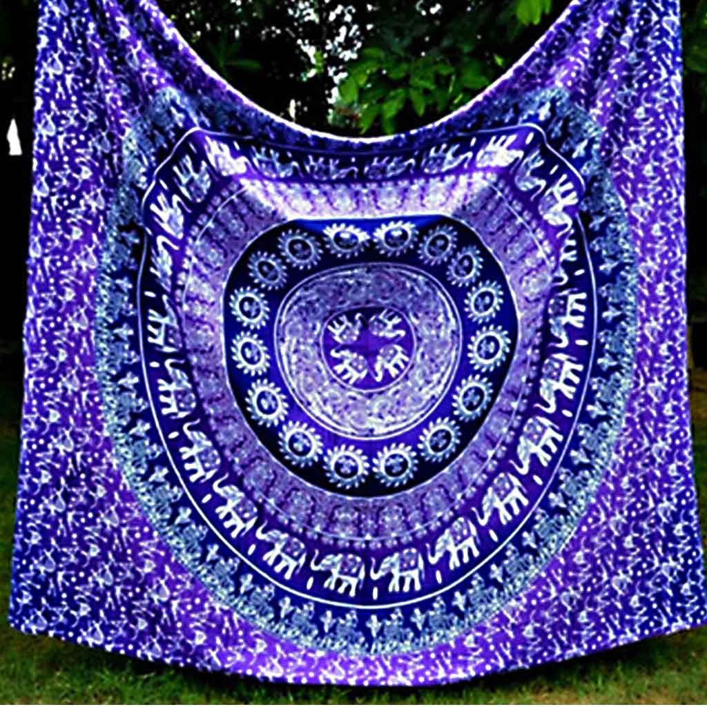 Online discount shop Australia - Indian Mandala Tapestry Hippie Wall Hanging Tapestries Boho Bedspread Beach Towel Yoga Mat Blanket Table Cloth 210*150/150*130c