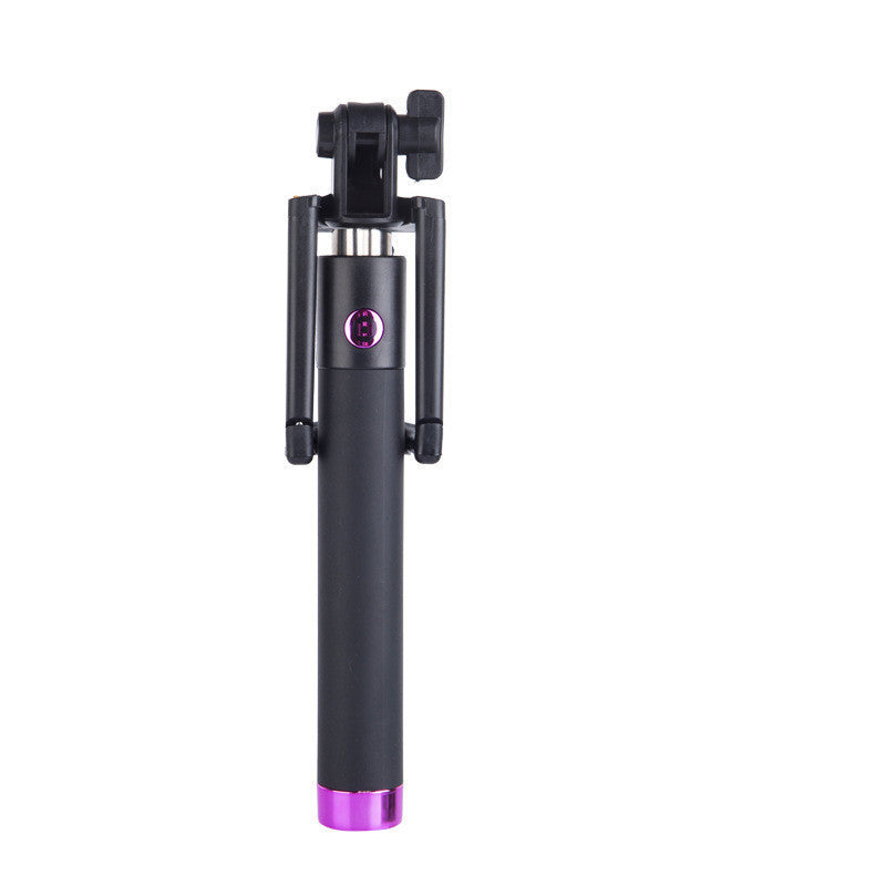 Online discount shop Australia - Mini wired selfie stick 18.5-80cm foldable bracket monopod for 4inch-6inch xiaomi huawei/meizu/samsung/iphone5 6 6s