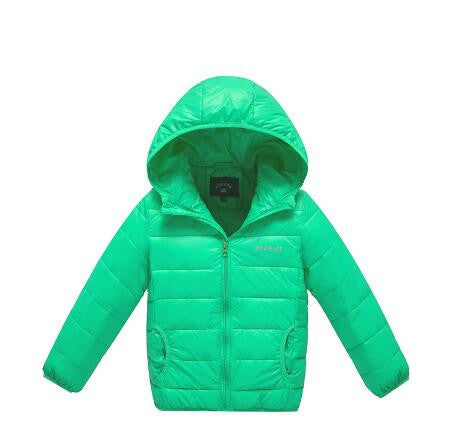 Online discount shop Australia - New baby boy and girl clothes children's thick warm down jackets kids sports hooded outerwear 11 color