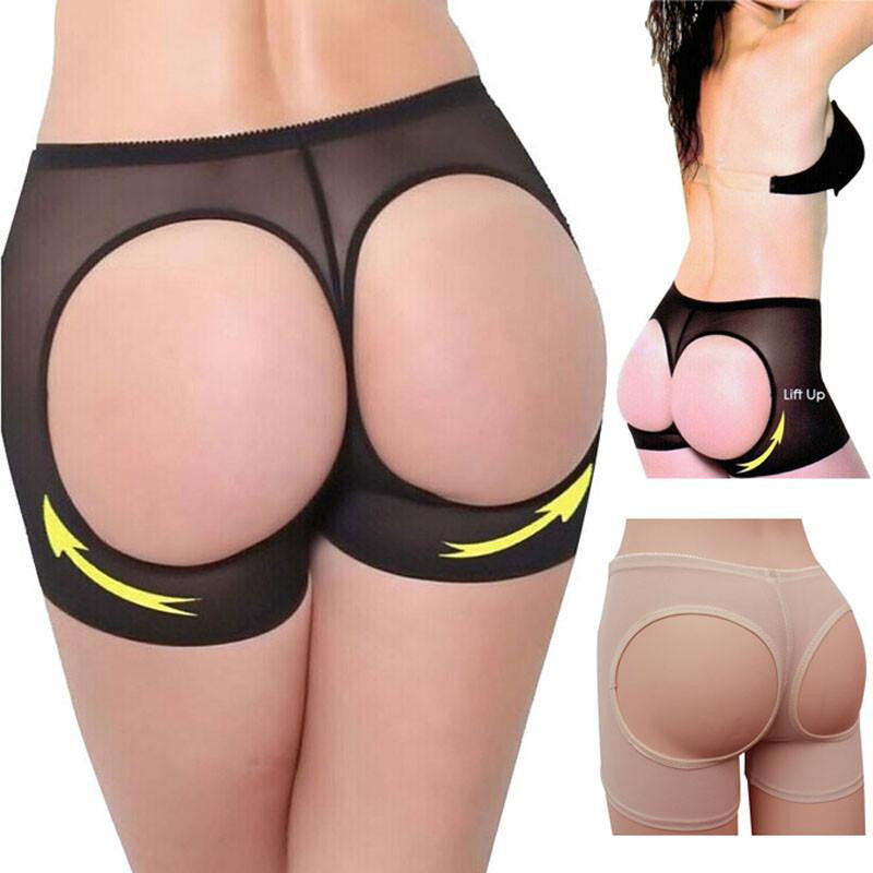 Women Panties Mesh Butt Lifter Enhancer Booty Short Panties Shaper Control Invisible Shapewear