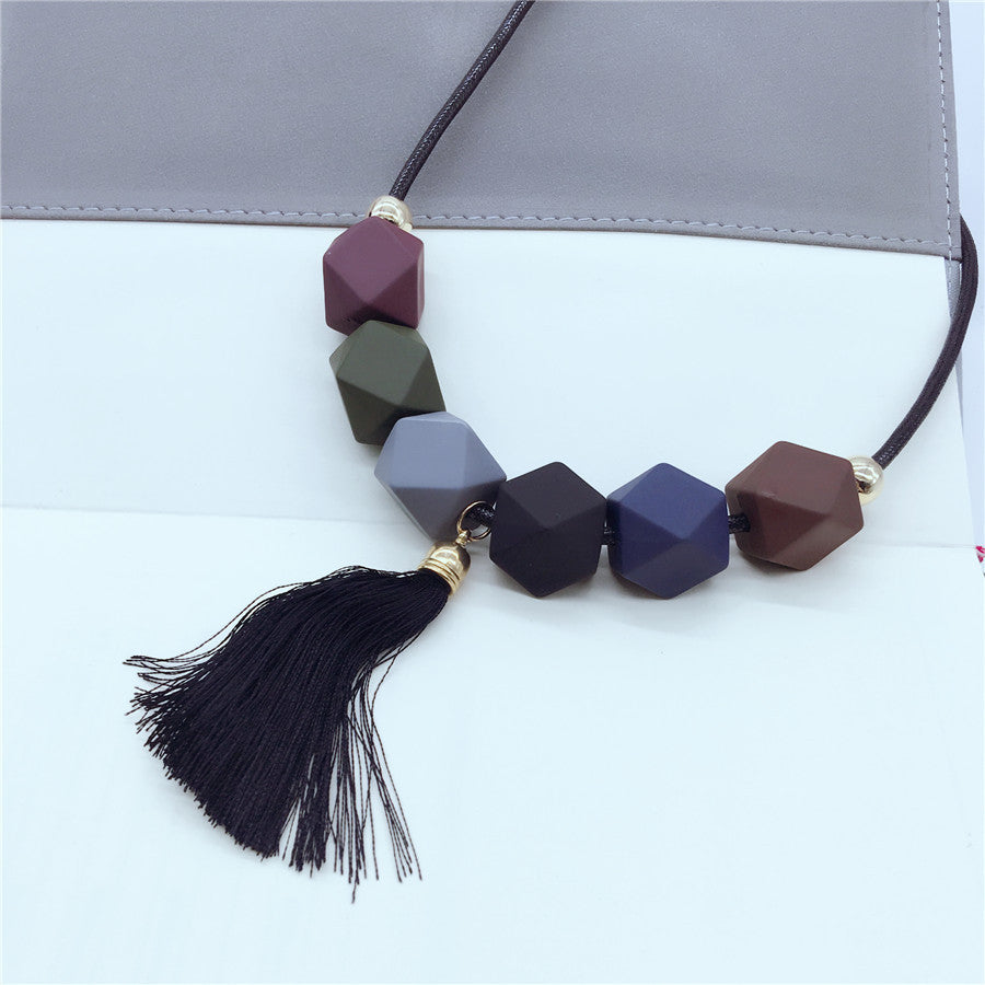 Online discount shop Australia - Luxury Imitation blue diomands rhinestone gem crystal peacock feather rope statement necklace fashion jewelry