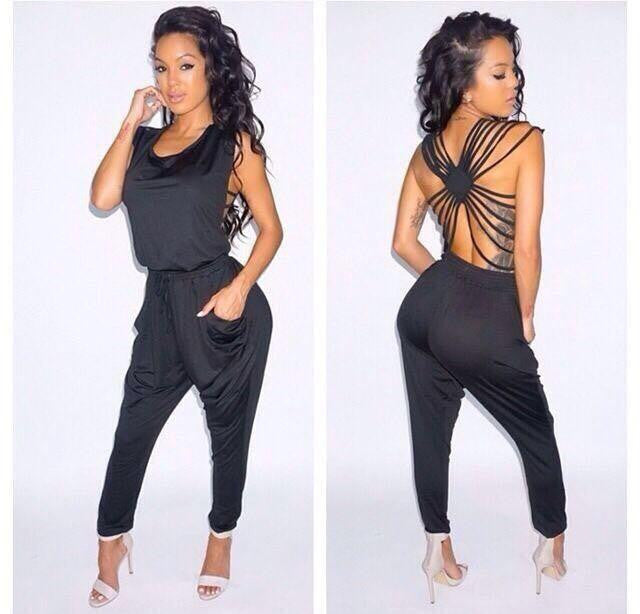 Sheer Rompers for Women Black Backless Jumpsuit Rompers Off Shoulder Overalls Bandage Playsuit