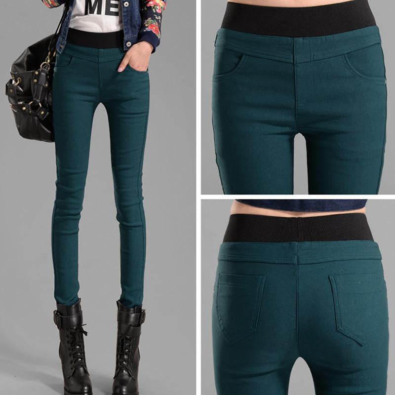 women pants velvet thickening leggings trousers plus size XXXL female warm trousers