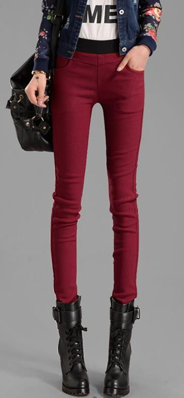 women pants velvet thickening leggings trousers plus size XXXL female warm trousers