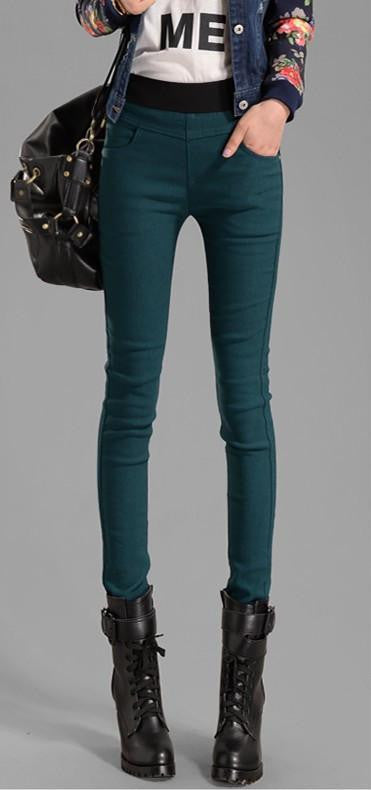 women pants velvet thickening leggings trousers plus size XXXL female warm trousers