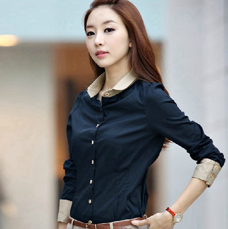 Online discount shop Australia - Chiffon Blouse Shirts Women Tops Plus Size Women Clothing White Lace Blouses