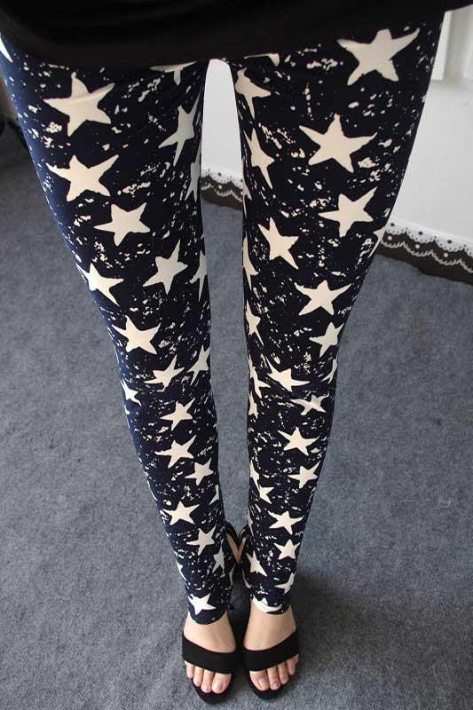 Women's BRUSHED Cross Plum Flowers Multicolor High Elastic Leggings Pants Female Workout Legging Trousers Women