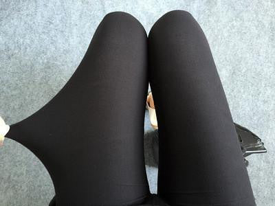 Women's BRUSHED Cross Plum Flowers Multicolor High Elastic Leggings Pants Female Workout Legging Trousers Women