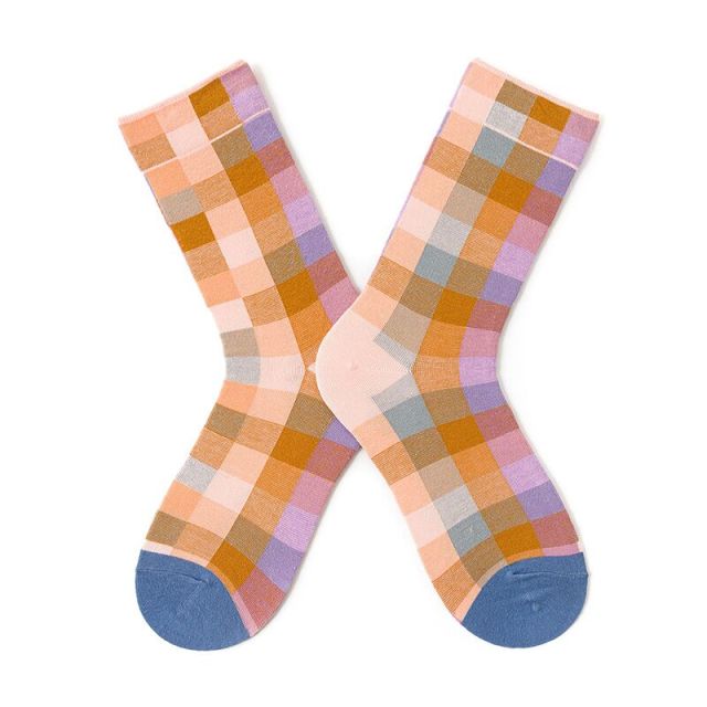 New Fashion Unisex Creative Harajuku Funny Socks Art Abstract Oil Painting Socks French Style Women Men Divertidos Crew Sokken