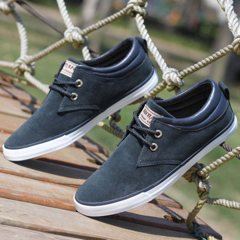 Online discount shop Australia - Men Shoes Lace Up Men Canvas Shoes Male Casual Shoes For Men Trainers Black