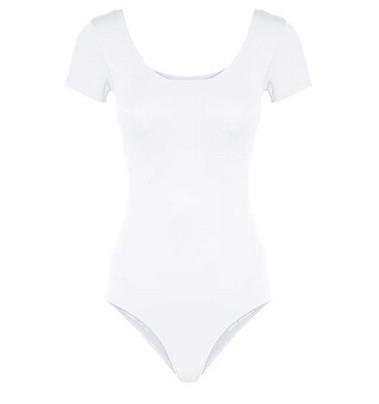 women shirts Crew Neck Long Sleeve Open Crotch Bodysuit Basic Solid Color Body Shirt Women C218