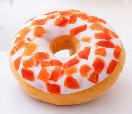 Online discount shop Australia - Funny Cartoon Donuts Pillow Plush Sweet Chocolates Sofa and Chair Back Cushions Car Mats Student Pillow Toy