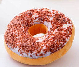 Online discount shop Australia - Funny Cartoon Donuts Pillow Plush Sweet Chocolates Sofa and Chair Back Cushions Car Mats Student Pillow Toy