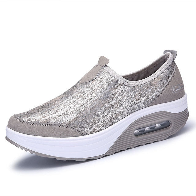 Women Flats Shoes Woman Loafers Sweet Shallow Comfortable Moccasins Slip-ons Platform Ballet Sneakers Ladies