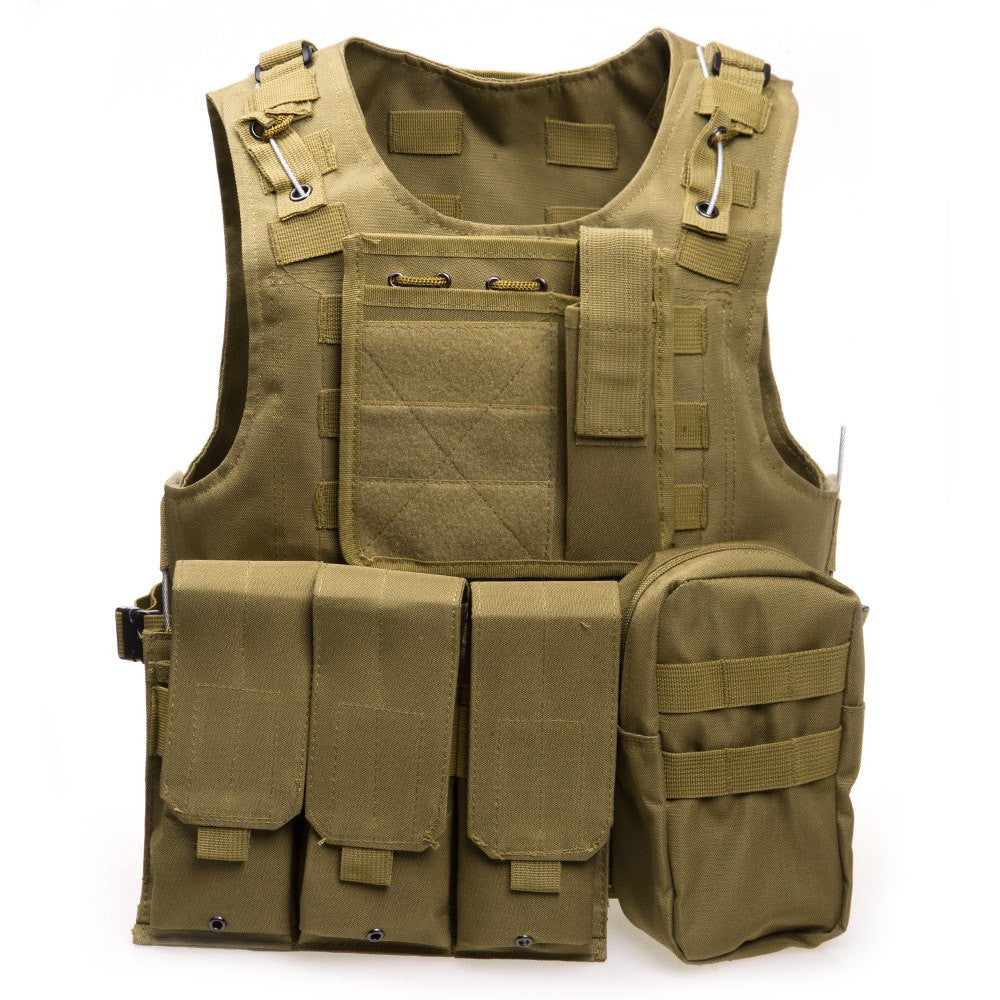 Online discount shop Australia - Camouflage Hunting Military Tactical Vest Wargame Body Molle Armor Hunting Vest CS Outdoor Equipment
