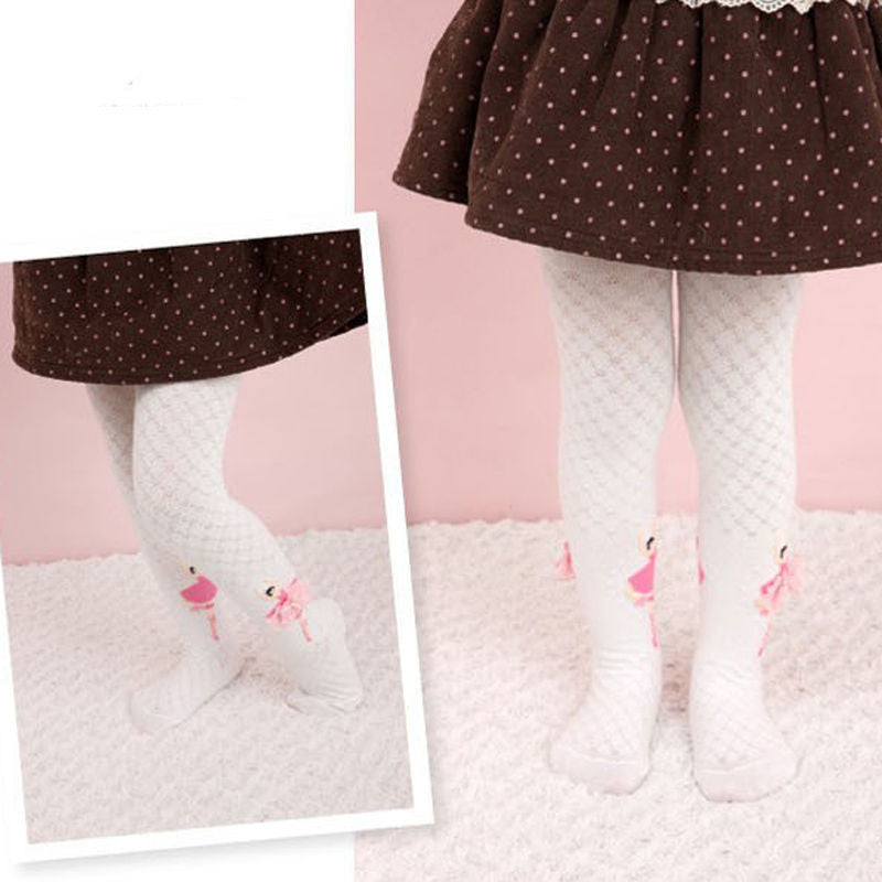 Online discount shop Australia - 1 pair Fashion Kids Toddler Children Clothes Ballet Girls lovely Pant hose Tights 2 color 3 sizes