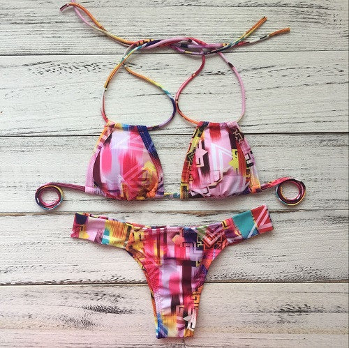 Bikini Set Woman Swimsuit Bandage Swimwear Soft Swimsuits Bathing Suit Crochet Bikinis B060