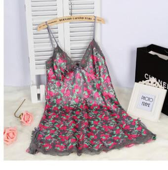 sexy night dress women silk slips ladies lace slip sleepwear