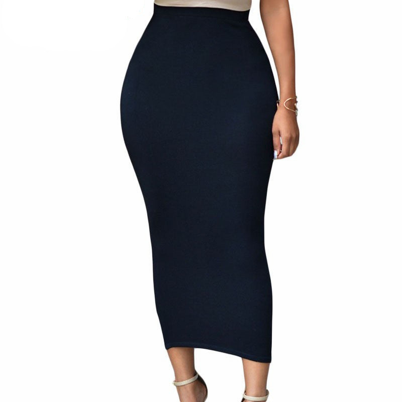Online discount shop Australia - Fashion Summer Pencil Skirt Office Lady Bodycon Vintage Womens High Waist Midi Skirts Slim