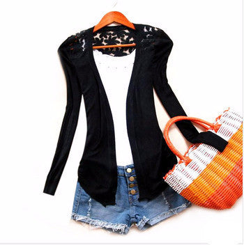 Online discount shop Australia - 21Color New Style  Fashion Jacket Girl Women's Lace Sweet Crochet Knit Blouse Cardigan Outerwear Coat