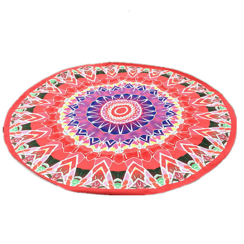 Round Mandala Indian Hippie Boho Tapestry Beach Picnic Throw Towel Mat Blanket