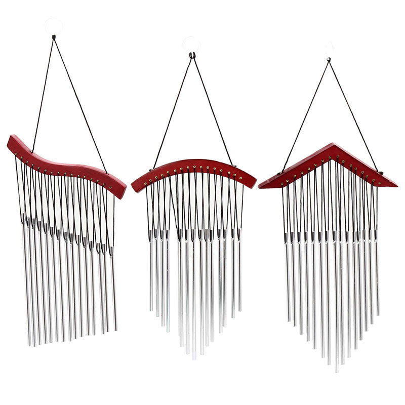 Online discount shop Australia - 15 Tubes Windchime Yard Garden Wind Bell Outdoor Wind Chimes Decor Gift Wood Decoration Wind Chimes Outdoor Wind Chime Tubes