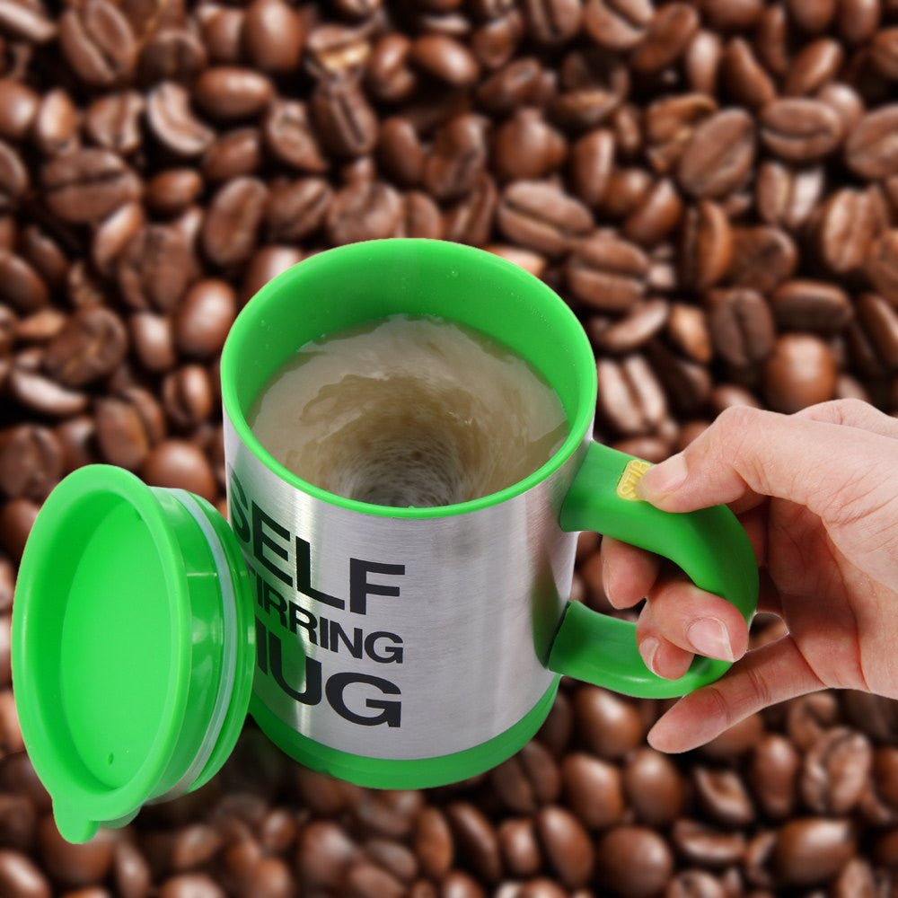 Online discount shop Australia - 400Ml Mug Automatic Electric Lazy Self Stirring Mug Automatic Coffee Cup Milk Mixing Self Stirring Coffee Cup Stainless Steel