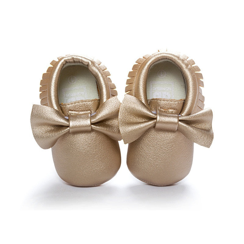 Tassels Baby Moccasin born Babies Shoes Soft Bottom PU leather Prewalkers Boots SL01