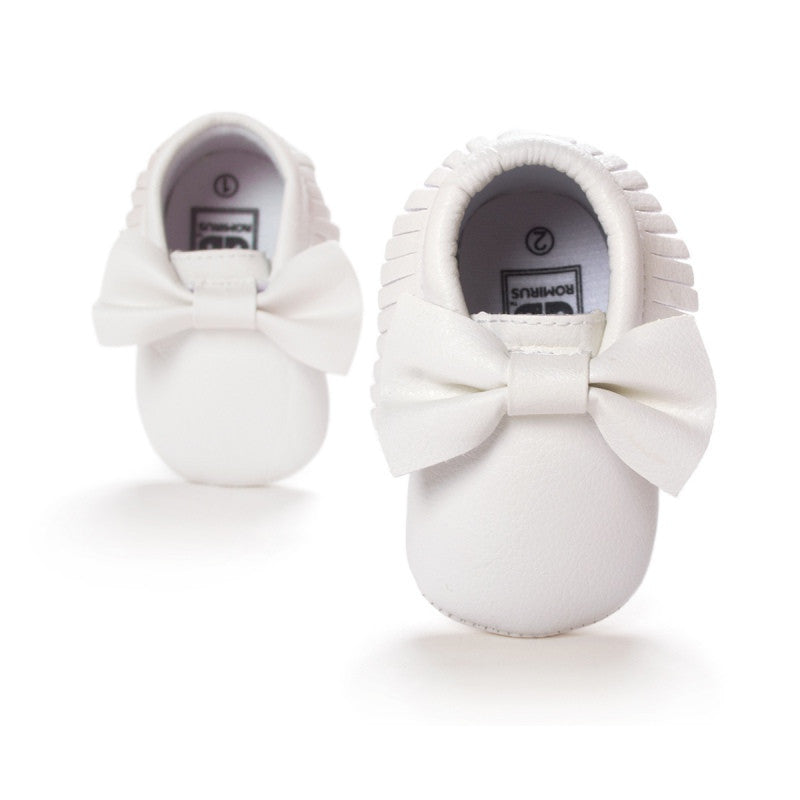 Tassels Baby Moccasin born Babies Shoes Soft Bottom PU leather Prewalkers Boots SL01