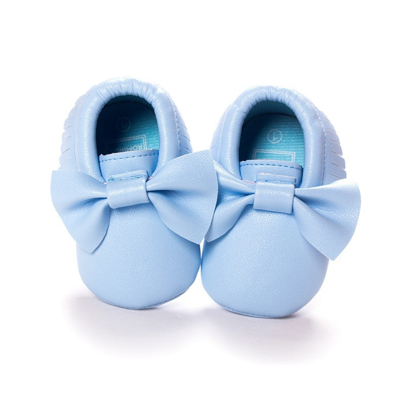 Tassels Baby Moccasin born Babies Shoes Soft Bottom PU leather Prewalkers Boots SL01