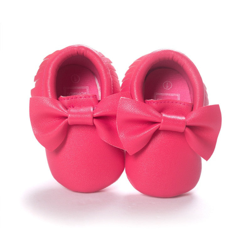 Tassels Baby Moccasin born Babies Shoes Soft Bottom PU leather Prewalkers Boots SL01