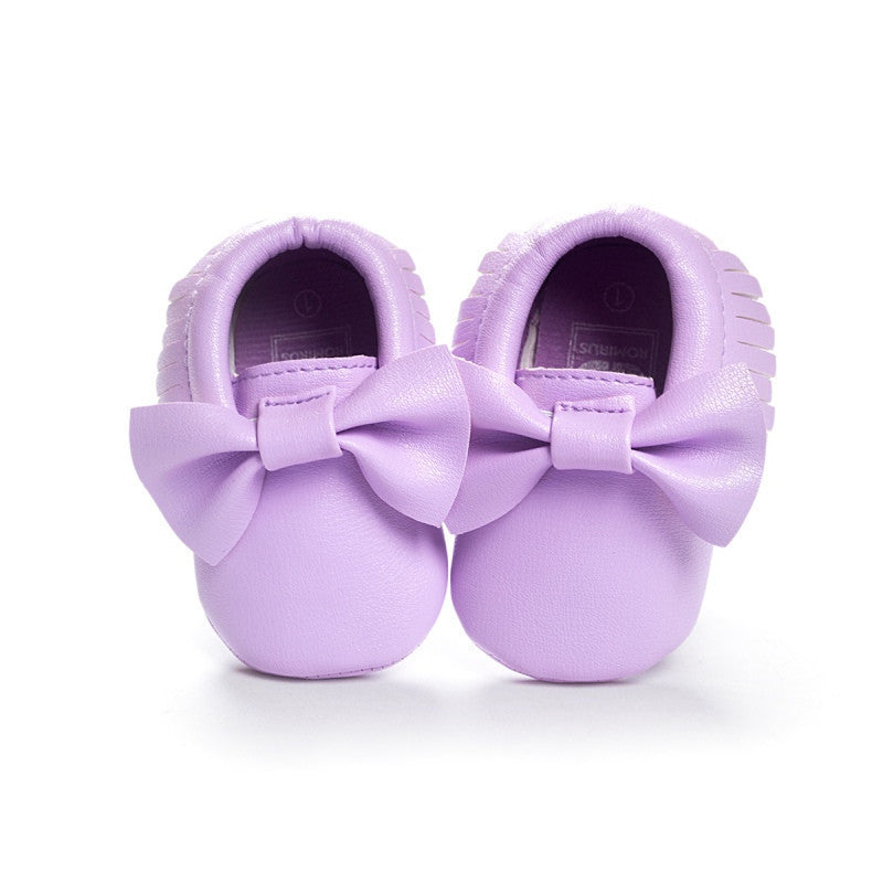 Tassels Baby Moccasin born Babies Shoes Soft Bottom PU leather Prewalkers Boots SL01