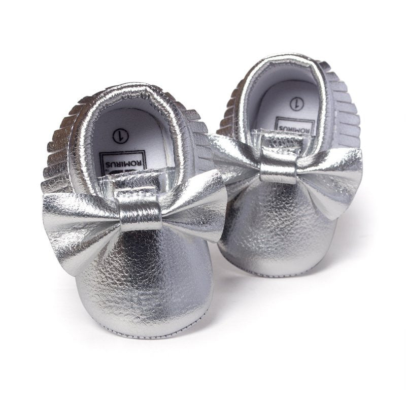 Tassels Baby Moccasin born Babies Shoes Soft Bottom PU leather Prewalkers Boots SL01