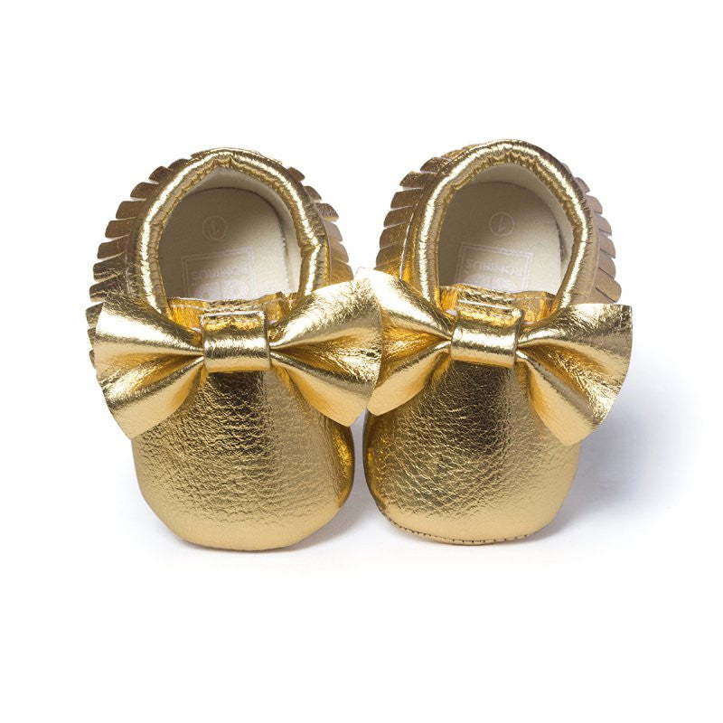 Tassels Baby Moccasin born Babies Shoes Soft Bottom PU leather Prewalkers Boots SL01