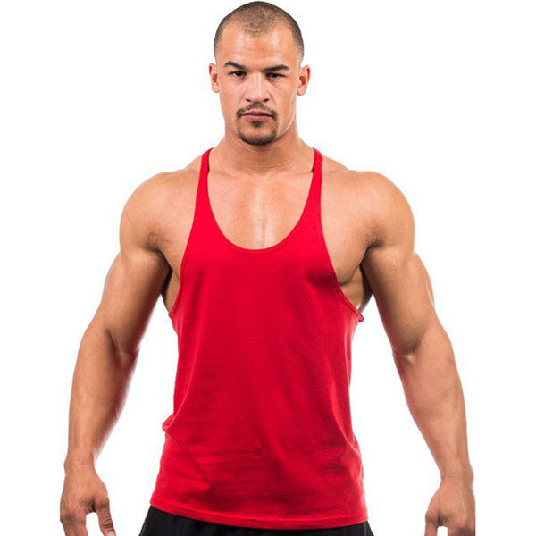 Online discount shop Australia - 7 Colors Men Active Casual Tops Tees Sleeveless O-Neck Tops Loose Black White Gray Tops New KH659468