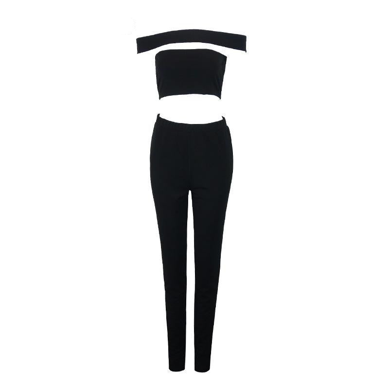 Online discount shop Australia - Elegant one piece women long pants jumpsuits & rompers sexy casual girls playsuits cut out coveralls