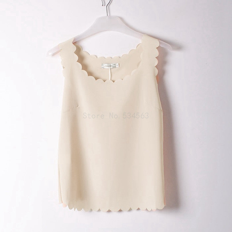 Online discount shop Australia - Fashion wave Neck   Plus Size Chiffon Shirt For Women'S Blouse Tops Office Shirts Blouses Clothes