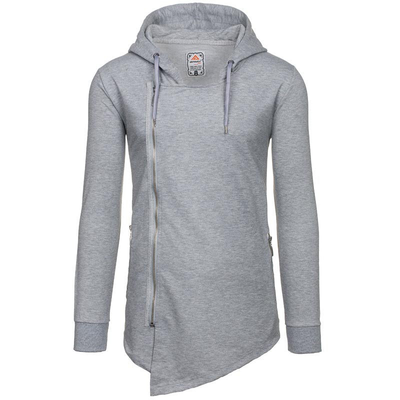 Online discount shop Australia - Mens High Quality Navy Blue Black Gray Men's Clothing Long Sleeves Homme Zipper Up Outerwear W09