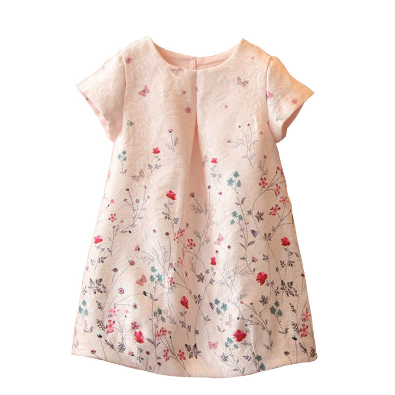 Girls Dress Kids Clothes Girls Party Dress Children Clothing Pink Princess Flower Girl Dresses