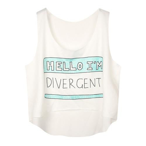 Women's Crop Tank Tops Vest Sleeveless Cartoon Beach Casual Tanks T-Shirt