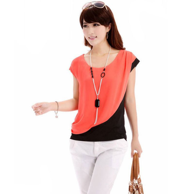 Online discount shop Australia - Fashion Women  Top Short Sleeve Casual Top T-Shirt