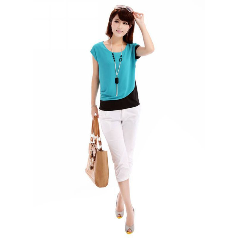 Online discount shop Australia - Fashion Women  Top Short Sleeve Casual Top T-Shirt