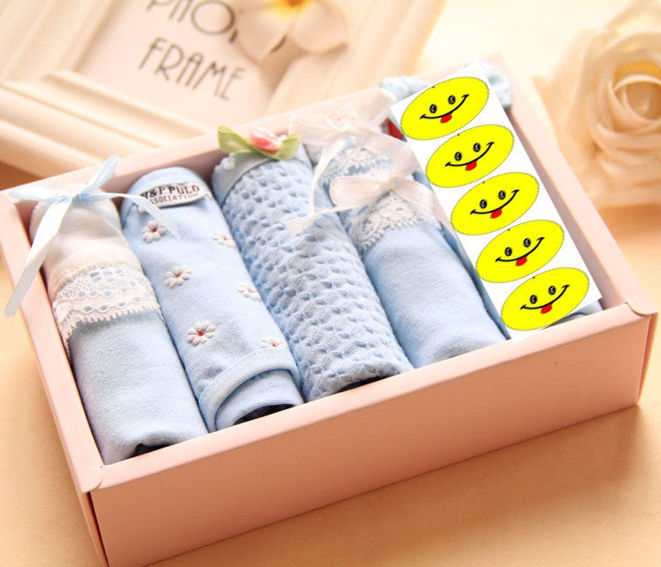 Online discount shop Australia - 4pcs/Lot Women Underwear Briefs High Quality Girls Sexy Bragas Mujer Lace Panties for women Cotton Sexy lingerie