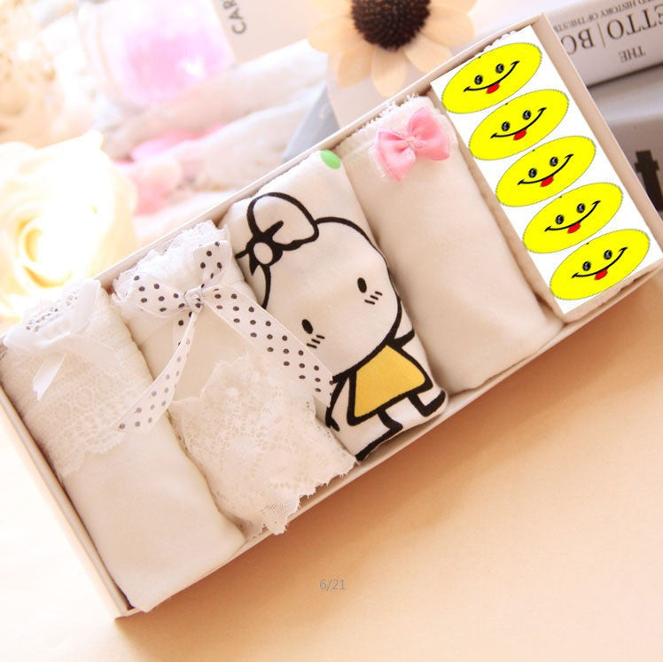 Online discount shop Australia - 4pcs/Lot Women Underwear Briefs High Quality Girls Sexy Bragas Mujer Lace Panties for women Cotton Sexy lingerie