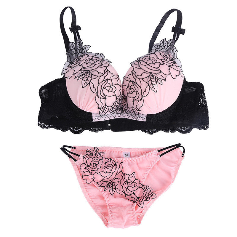 Fashion Push Up B cup Bra Lace Bras Underwear women 34-38 Cup